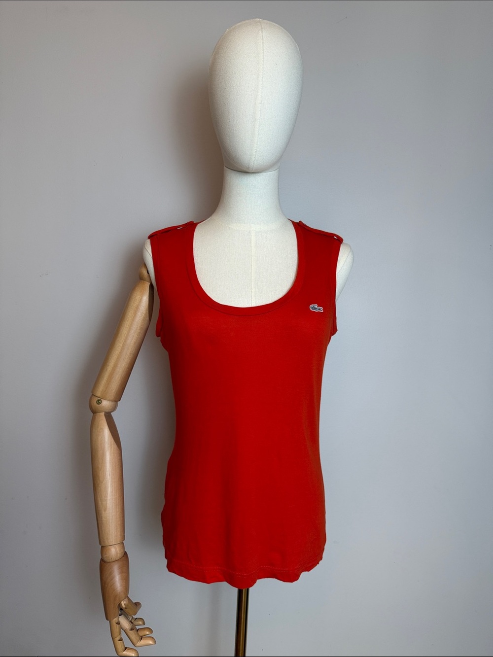 ✨ VINTAGE LACOSTE DEVANLAY SCOOP NECK TANK TOP ✨